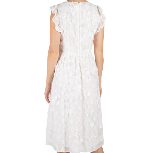 NWT Julia Jordan Romantic Floral Applique Dress - Picture 3 of 7